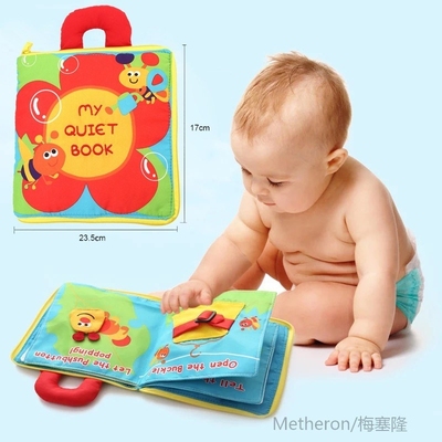 Cloth Books Infant Early Cognitive Development My Quiet Book