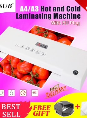 A3/A4 Hot and Cold Laminating Machine for Document Photo Bli