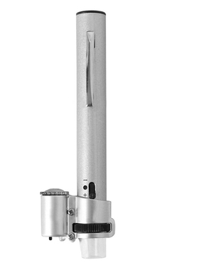 MG10085-9 100x High Magnifying Power Magnifying Glass Metal