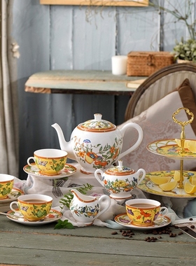 Coffee Set Bone China Dinner Plates Coffee Cup Saucer Set Fr