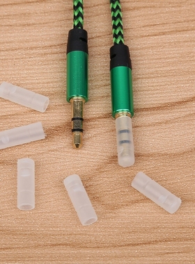 5 Pieces Earphone Dust Plug 3.5mm AUX Audio Cable Case 3.5