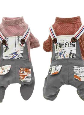 Multiple Styles Winter Dog Clothes Warm Overalls for Dogs