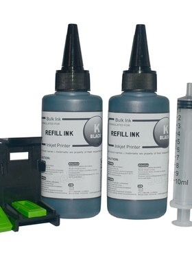 Universal Black Ink Refill Kit for HP 650 XL 652 121 122 123