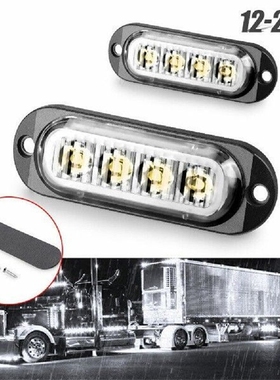 For Truck LED Side Marker Lights Lamp Lorry Parts