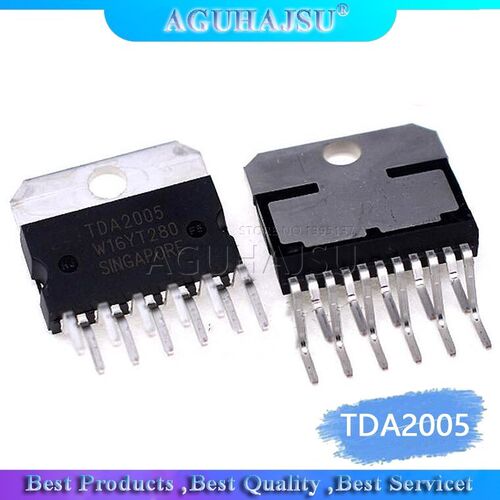 1PCS  TDA2005 TDA2005R    ZIP-11 Audio power amplifier IC po
