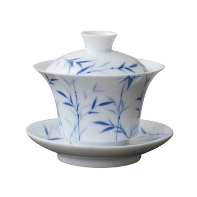 150ml Tea Bowl Jingdezhen Ceramic Tea Tureen Hand Painted Ba