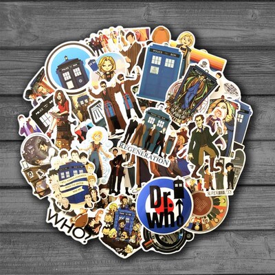2020 New Doctor Who tardis Stickers Sets Anime Sticker Lot