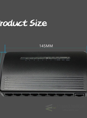 9port wired router RTL8196E Chip SOHO plastic box DHCP ether