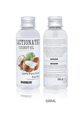 100ml  Natural Pure Coconut Oil Organic Extra Virgin Co