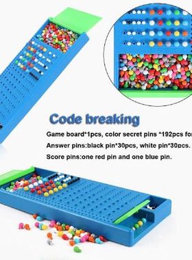 Family Funny Puzzle Game Code Breaking Toy Mastermind