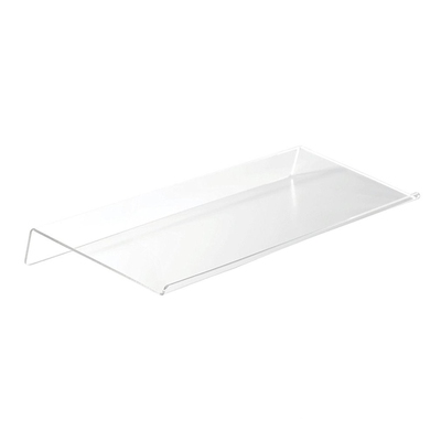 Acrylic Tilted Computer Keyboard Holder Clear Keyboard Stand