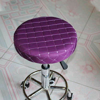 Cotton Home Chair Cover Round Bar Stool Cover Protector Fabr