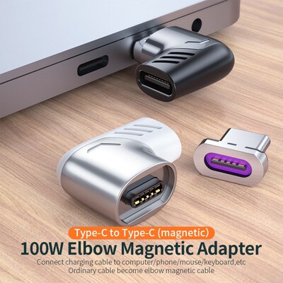 Essager 100W Magnetic USB Type C Adapter Type C Male To USB