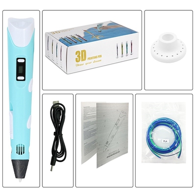 New 3D Pen Drawing Pens LED 3D Printer Pen DIY 3D Printing