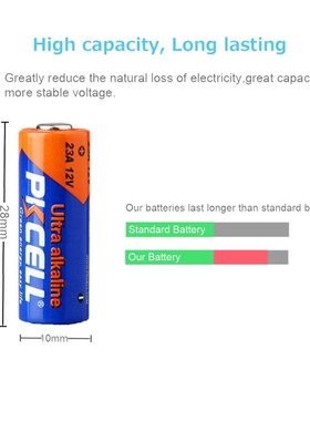 100Pcs 23A 12V 23A RV08 LRV08 E23A V23GA MN21 Vr22 MS21 23A