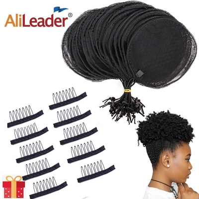 S/L Ponytail Net 1-5Pcs Hairnet Wig Cap For Making Ponytail