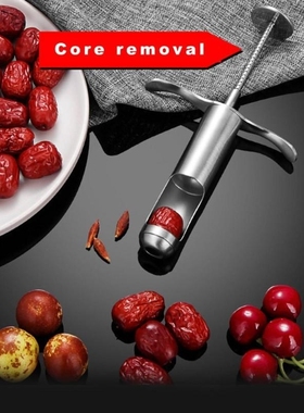 304 Stainless Steel Cherry Jujube Corer Pitter Fruit Kitchen