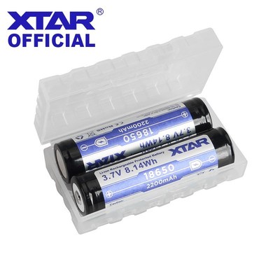 XTAR Plastic Battery Case Holder Storage Box For 18350 1634