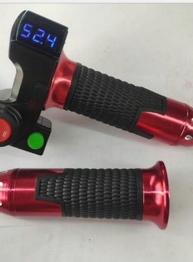 12-120v voltage meter+twist throttle+2 switches for electric