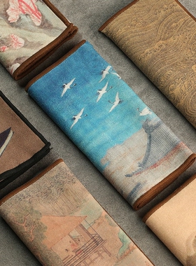 Suede Tea Towel Household Zen Tea Table Tea Cloth High-Grade