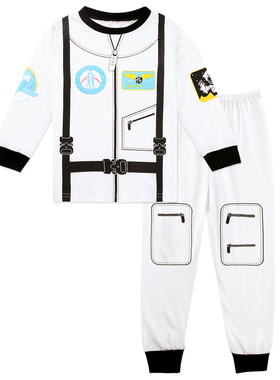 Boys Astronaut Pyjamas Kids Spaceman Cospaly Pajamas Child F