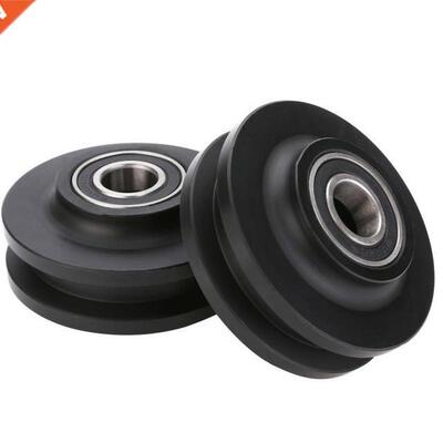 2pcs Sliding Barn Door Wheel Roller Pulley for Wardrobe Clos