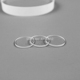 Glass Clear Diameter Round 1mm Stock Plate 5mm Quartz