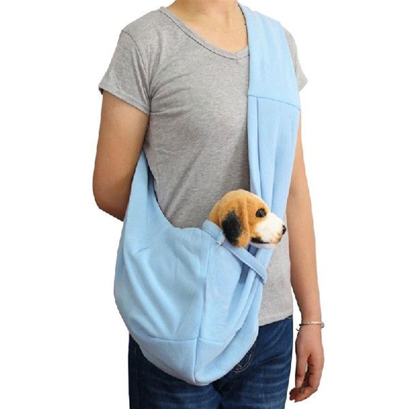 Reversible Small Dog Cat Sling Carrier Bag Travel Tote Soft