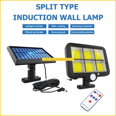 128 COB Solar Light Outdoor Motion Sensor Wall Light Waterpr