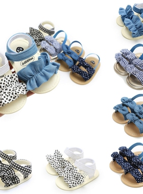 2020 Summer Newborn Infant Baby Girls Princess Bowknot