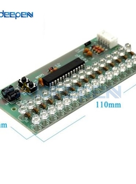 DC 8V-12V 16 LED Dual Channel MC Adjustable Display Pattern