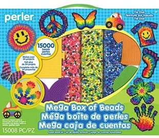Perler Beads Tie Dye Mega Activity Kit 15000 pcsPerle