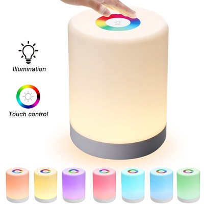LED Touch Control Night Light Dimmer Lamp Smart Bedside Lamp