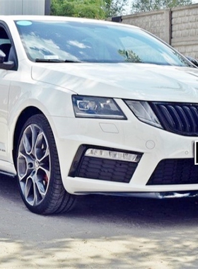 Octavia 2013 2020 Max Design Front Lip VRS V2 St., Piano Bl