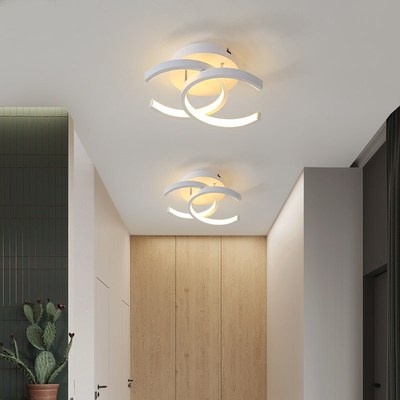 Modern Surface Mounted Ceiling Lamp Round Hallway Aisle Balc