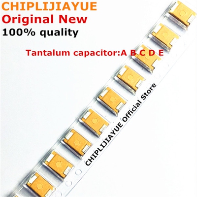 10PCS Tantalum Capacitor Type D 2.5V 4V 6V 6.3V 10V 16V 25V