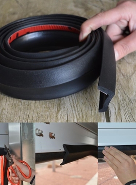 5m Garage Door Bottom Weather Stripping Rubber Seal Strip Re