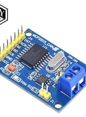 1PCS Great IT MCP2515 CAN Bus Module TJA1050 receiver SPI  5