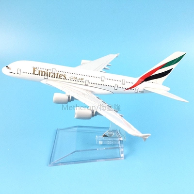 FREE SHIPPING Air Emirates A380 Airlines Airplane Model Airb