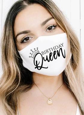 Birthday queen sash mask 16th 21st 30th 40th 50th 60th 70th