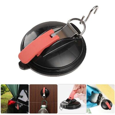 1pcs Suction Cup Anchor Securing Hook Tie Down Durable