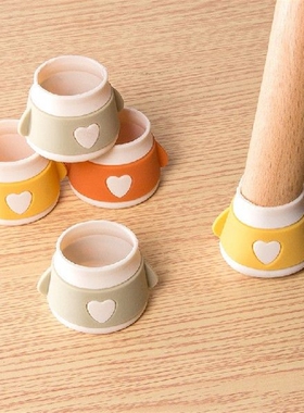 4PCS Table Leg Silicone Pads Silicone Chair Foot Protector