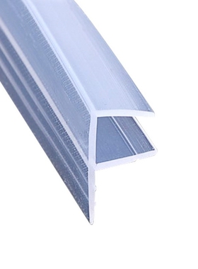 New 1M F  H Shape Glass Door Seals Silicone Rubber Shower Ro