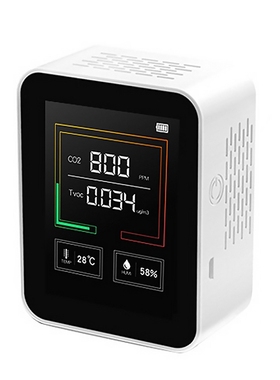 CO2 Detector Meter USB Carbon Dioxide / TVOC Gas Concentrat