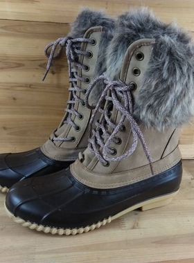 Clearance export rain K shoes women's fleecelined the