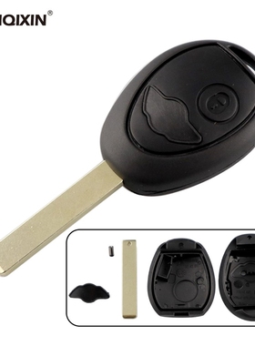 2 Buttton Remote Key Shell For BMW Mini Cooper S R50 R53 Unc