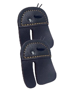 2 Pack Archery Tabs Finger Guard for Practice Recurve Bow