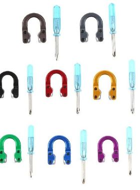 Compound Bow Aluminum D Loop Release Bow String Nock D Ring