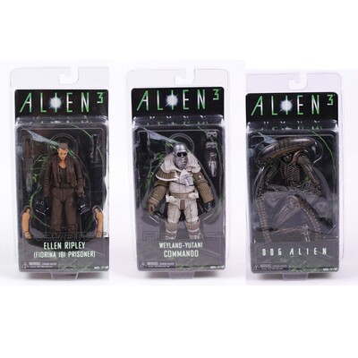 NECA ALIEN 3 Ellen Ripley / Dog Alien / Weyland Yutani Comm