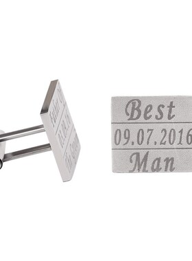 Custom French shirt cuff links for men and women, DIY latti